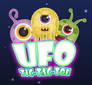 UFO Tic Tac Toe online interactive game